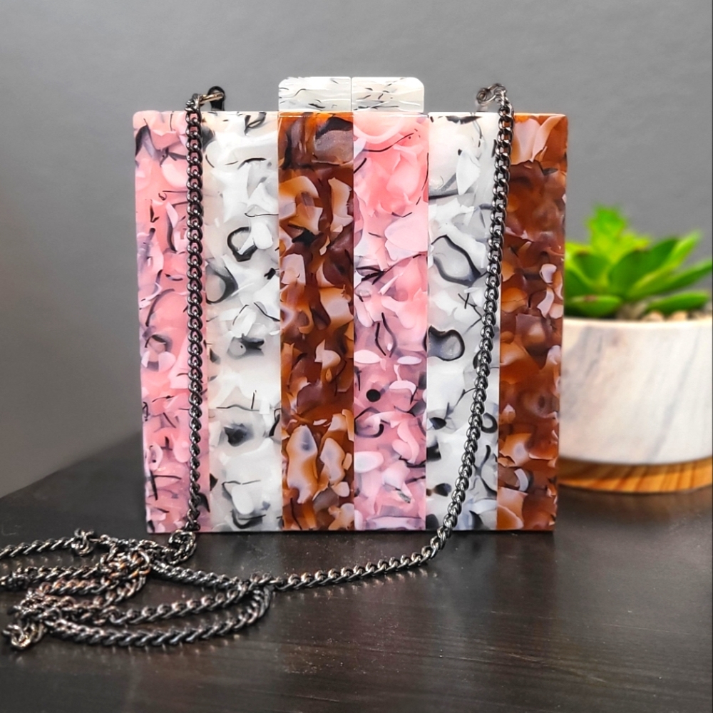 Zara floral purse